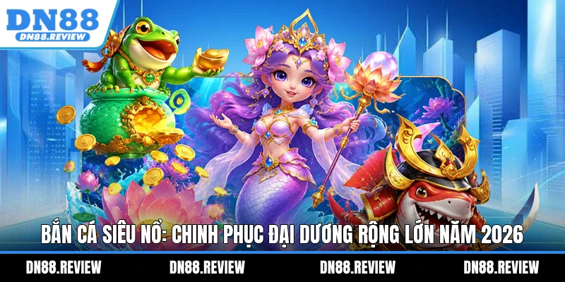 Bắn Cá Siêu Nổ: Chinh Phục Đại Dương Rộng Lớn Năm 2026 Bắn Cá Siêu Nổ